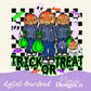 Trick or Treat Attack of Jack O Lanterns Goosebumps Digital PNG