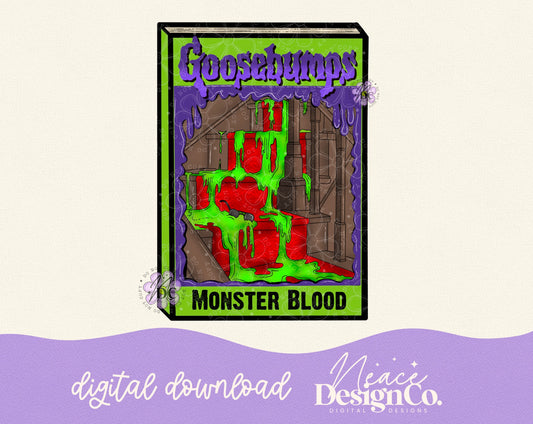 Goosebumps Monster Blood Digital PNG