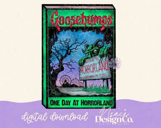 GB One Day at Horrorland Digital PNG