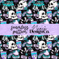 Spooky Carnival Seamless Patterns Digital PNG