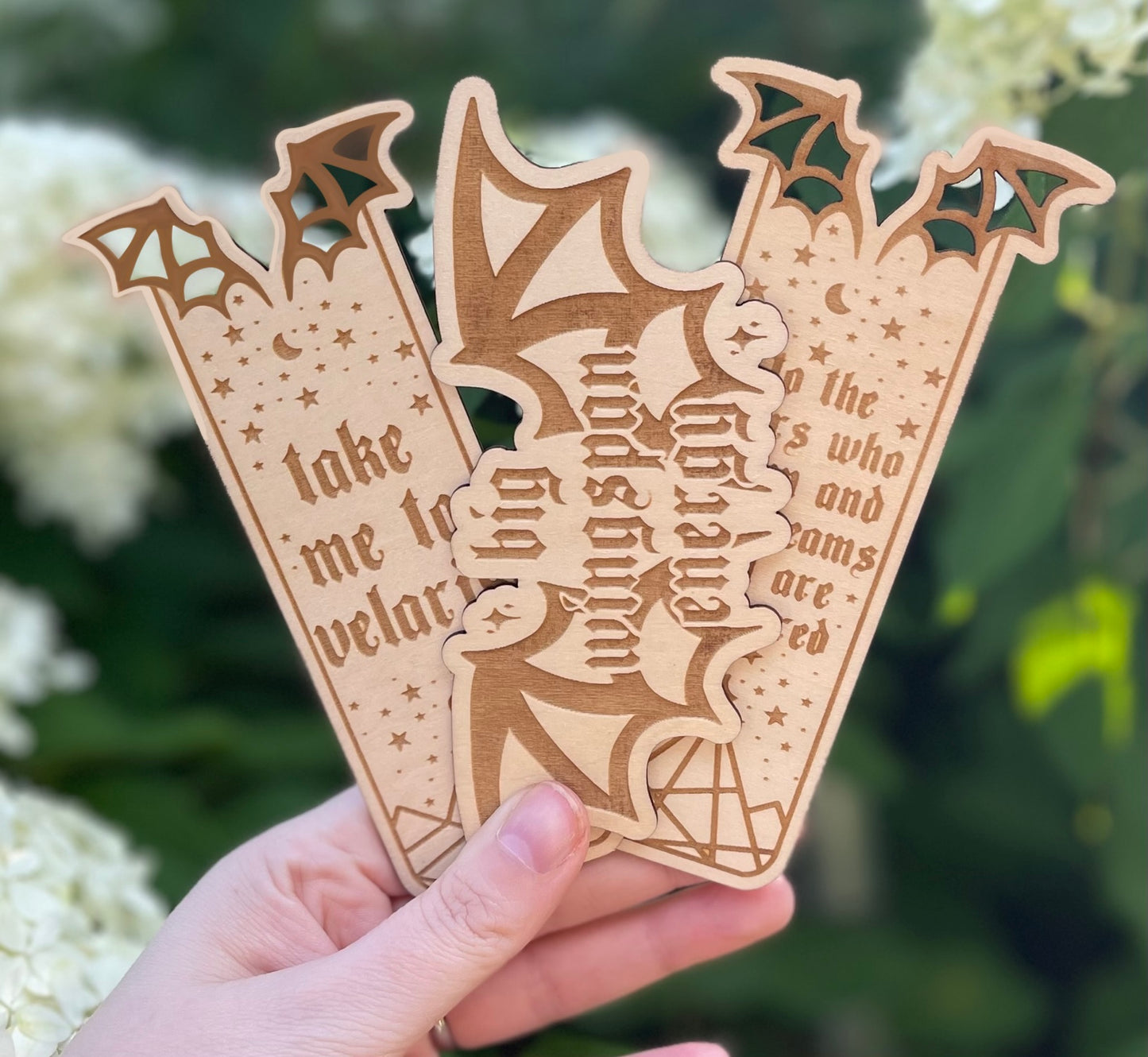 ACOTAR Mixed Set Wood Bookmark