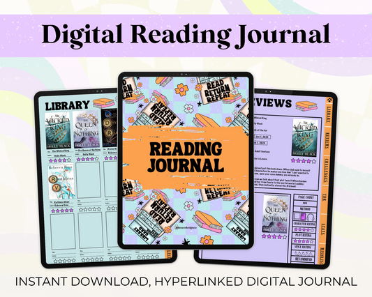 Read Return Repeat Digital Reading Journal