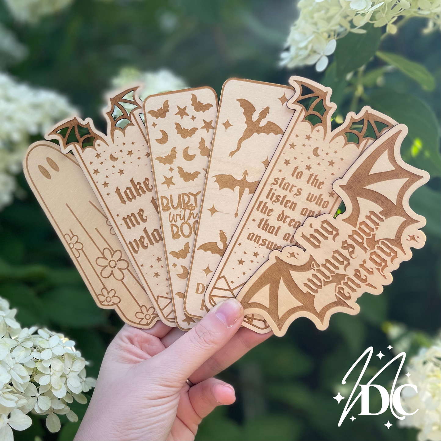 To the Stars Who Listen Wood Bookmark