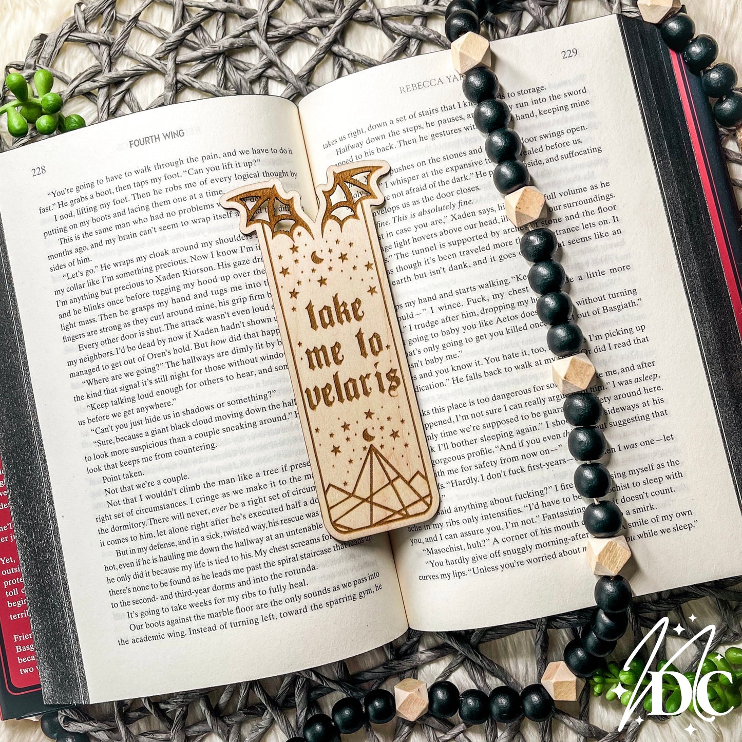 Take Me To Velaris Wood Bookmark