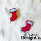 Holiday Stocking 3D Straw Topper