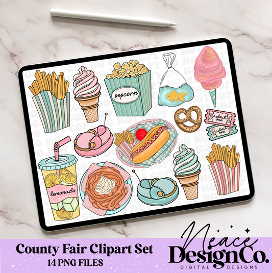 County Fair Digital Clip Art