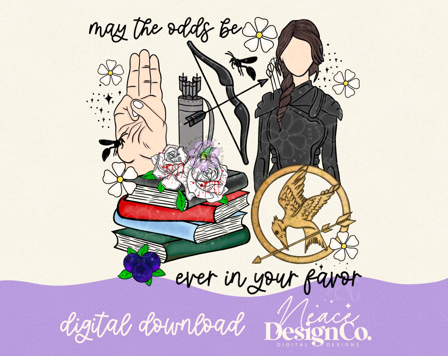 May the Odds be Ever in Your Favor Digital PNG