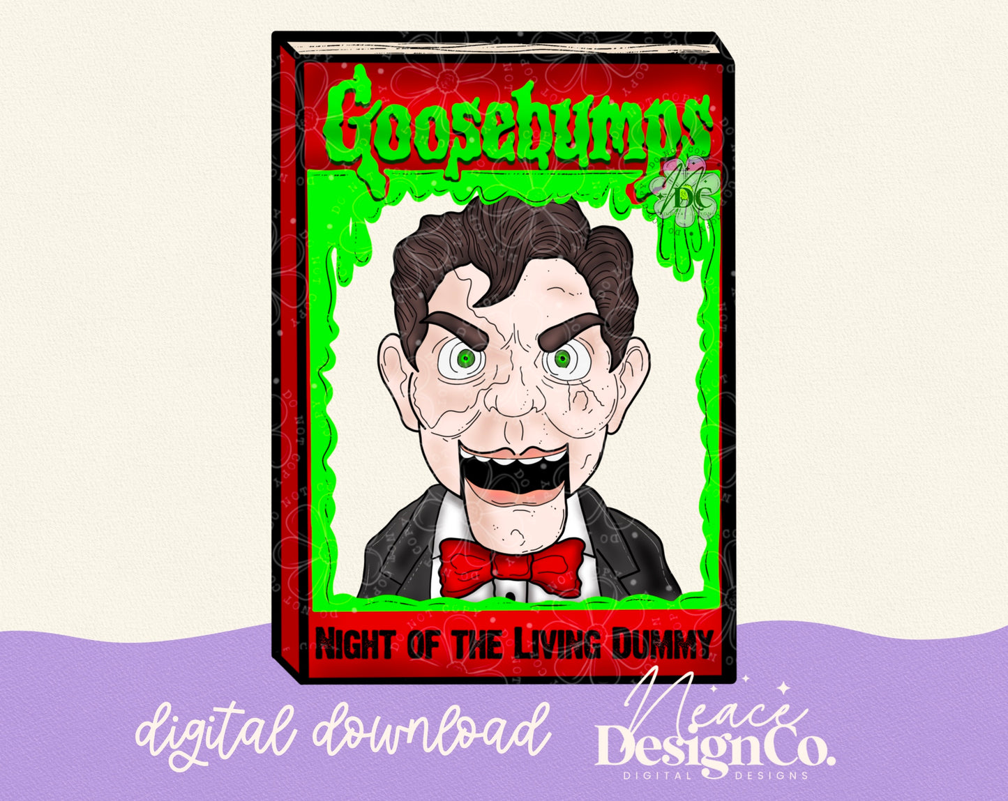 GB Night of the Living Dummy Digital PNG