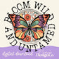 Bloom Wild and Untamed Digital PNG