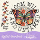 Bloom Wild and Untamed with Sleeve Digital PNG