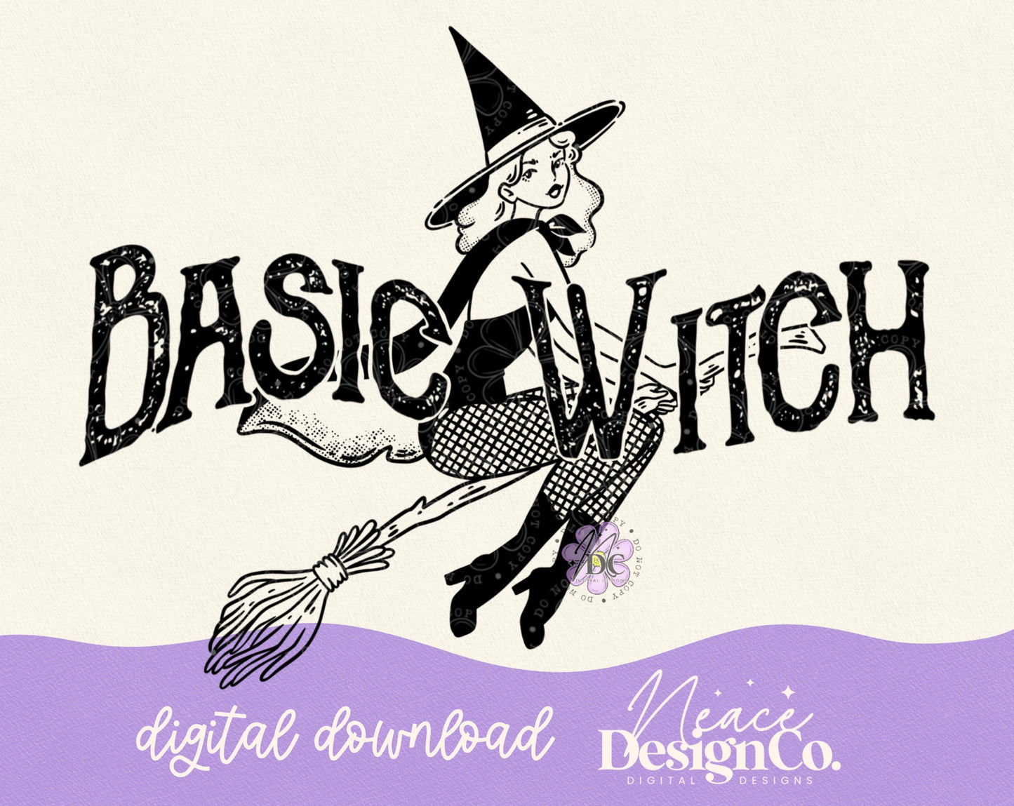 Basic Witch Digital PNG