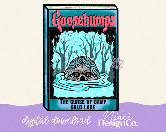 Goosebumps Curse of Camp Cold Lake Digital PNG
