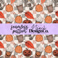 Whatever Spices Your Pumpkin Seamless Digital PNG