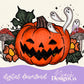 Cottagecore Fall Pumpkin Digital PNG