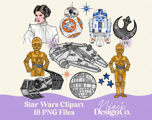 Star Wars Digital Clip Art