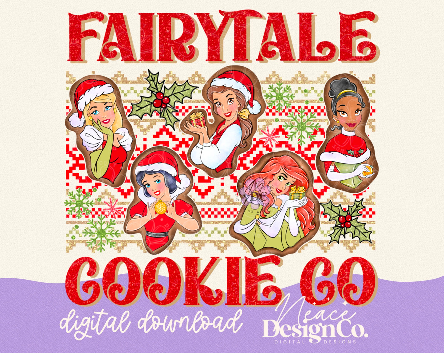 Fairytale Cookie Co Digital PNG