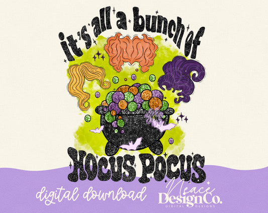 Bunch of Hocus Pocus Digital PNG