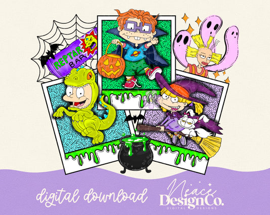 Rugrats Halloween Digital PNG