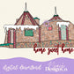 Hagrid’s Gingerbread Hut Digital PNG