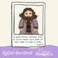 Hagrid Polaroid Digital PNG