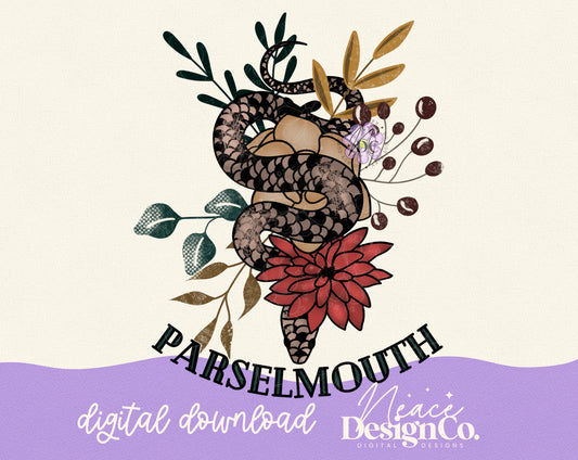 Parselmouth Wizard Digital PNG