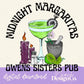 Midnight Margaritas Digital PNG