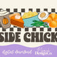 Side Chick Thanksgiving Digital PNG