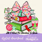 All I Want for Christmas Is Books Digital PNG