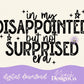 Disappointed But Not Surprised Era Stars Digital PNG