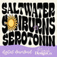 Saltwater Sunburn Serotonin Color Digital PNG