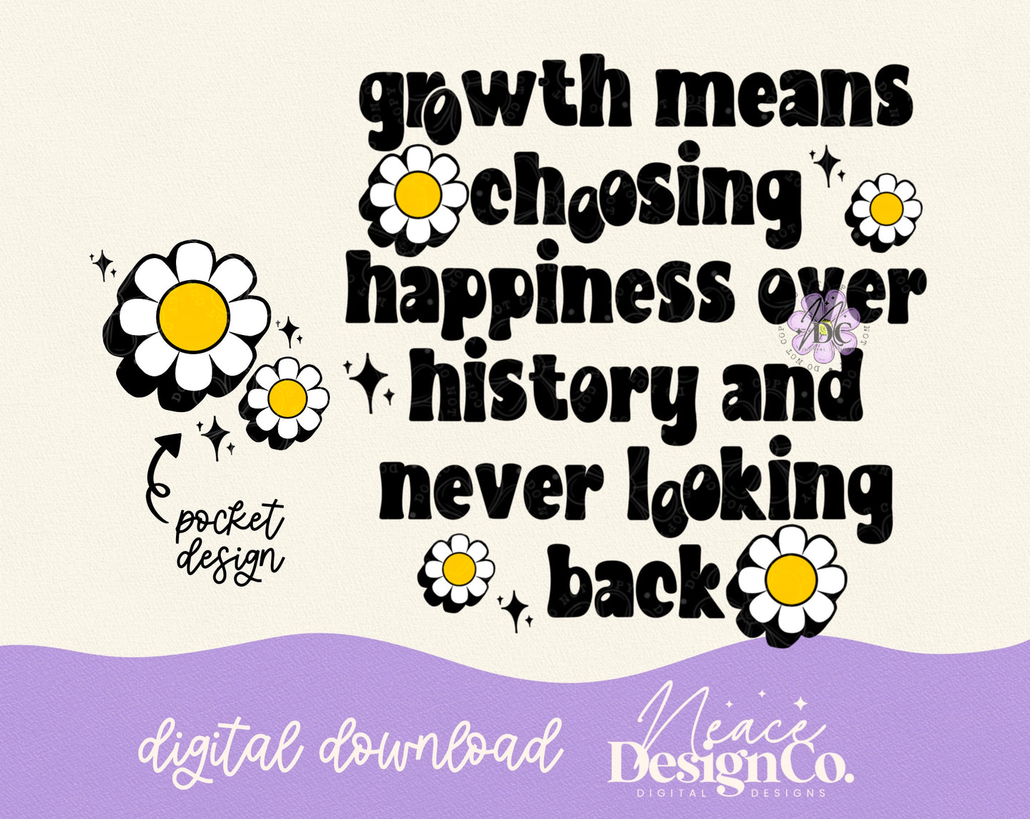 Happiness Over History with Pocket Digital PNG