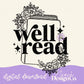 Well Read Book Digital PNG
