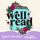 Well Read Book Digital PNG