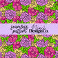 Blooming Floral Seamless Digital PNG