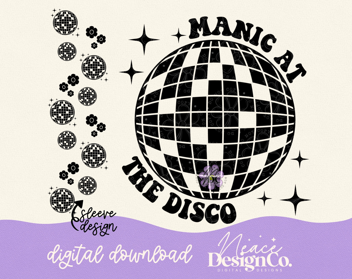 Manic at the Disco Pocket with Sleeve Digital PNG