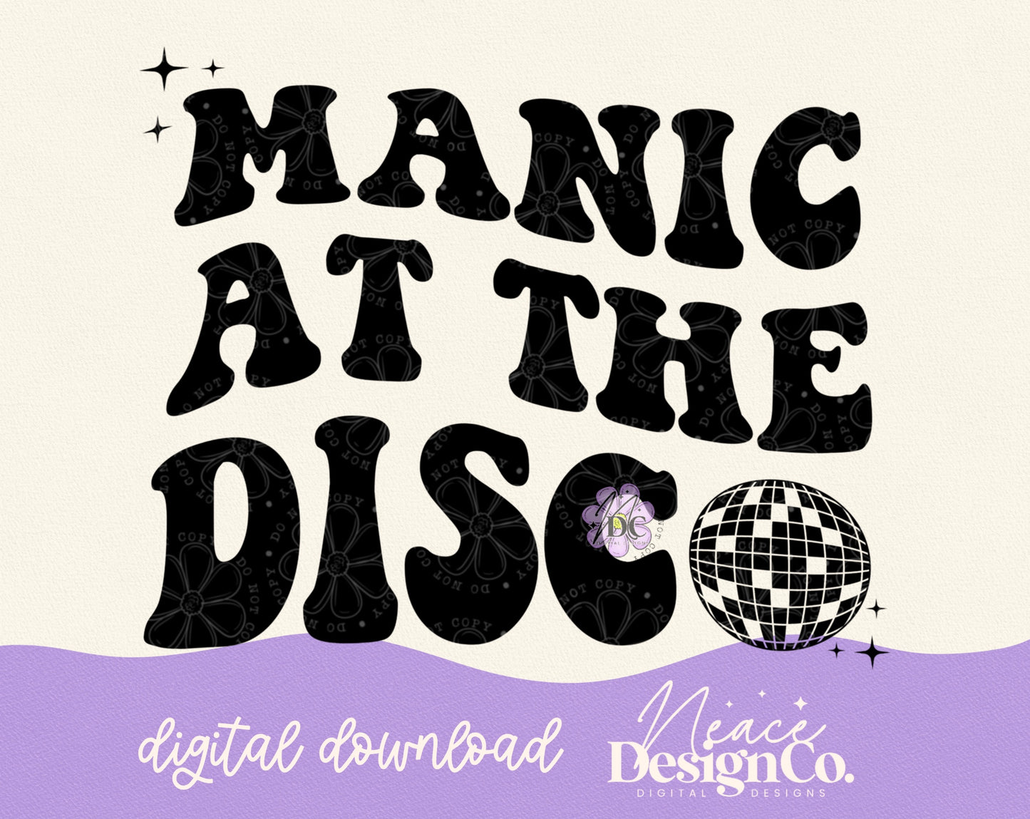 Manic at the Disco Digital PNG