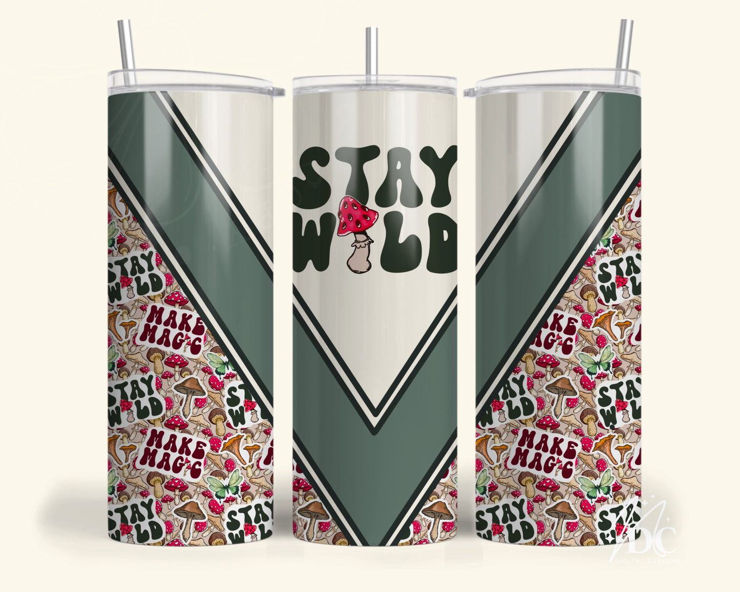 Stay Wild Tumbler Digital PNG