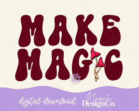 Make Magic Color Digital PNG