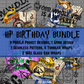 HP Birthday Digital PNG Bundle