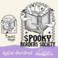 Black Spooky Readers Society w/Pocket Digital PNG