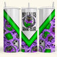 Nine Lives Book Club Purple Tumbler Digital PNG