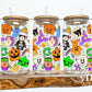 90's Halloween Collage 16 oz Glass Can Wrap Digital PNG