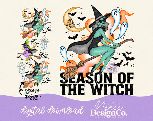 Season of the Witch w/Sleeve Digital PNG