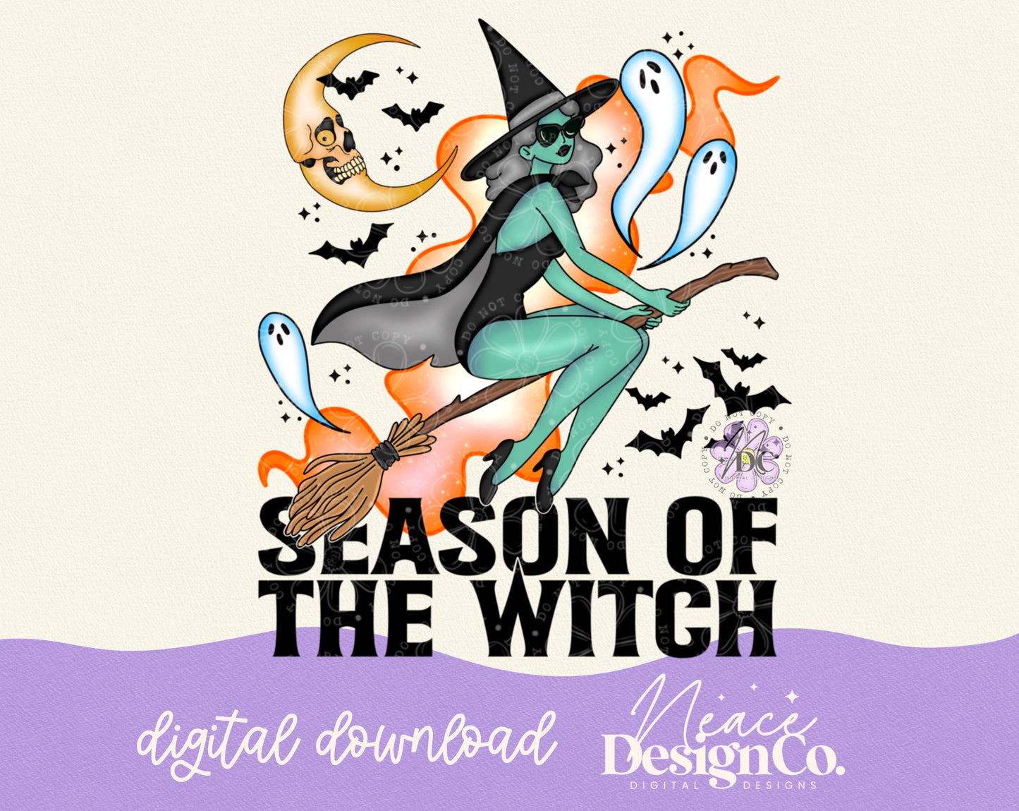 Season of the Witch Digital PNG