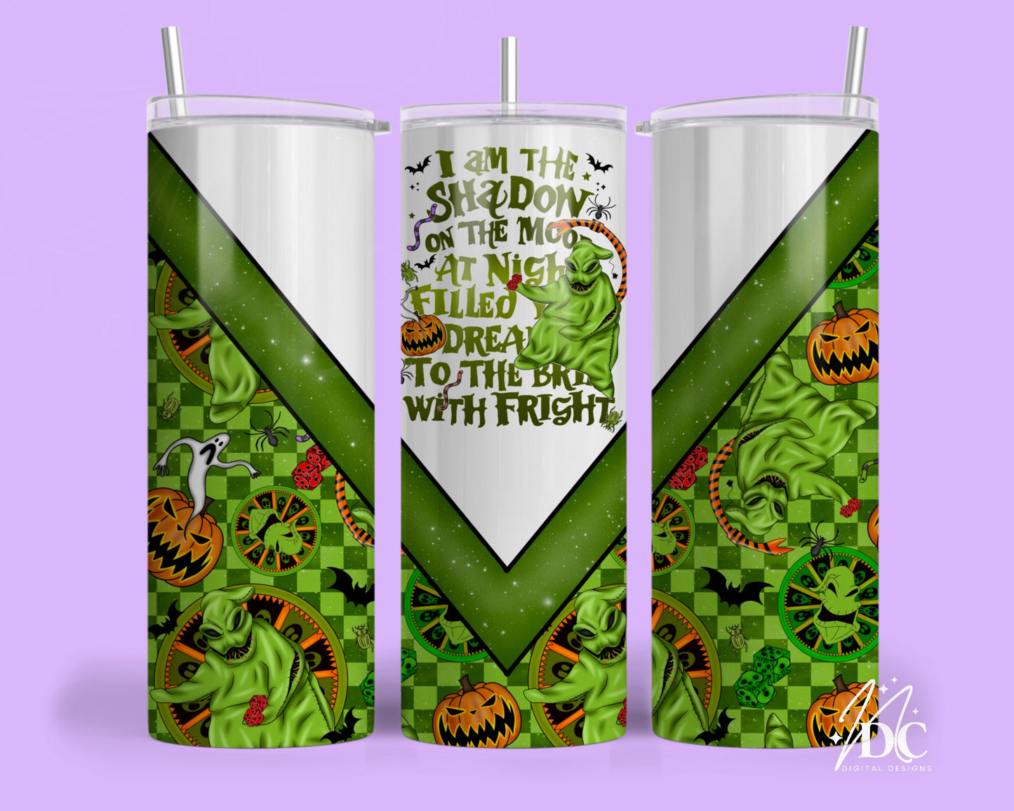 Oogie Boogie Tumbler Digital PNG