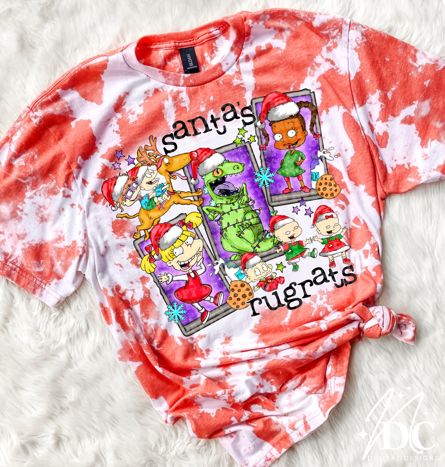 Santa's Rugrats Digital PNG