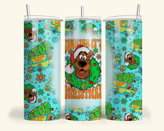 Jinkies it's Christmas Tumbler Digital PNG