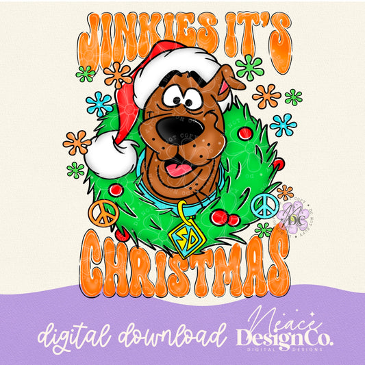 Jinkies it's Christmas Digital PNG