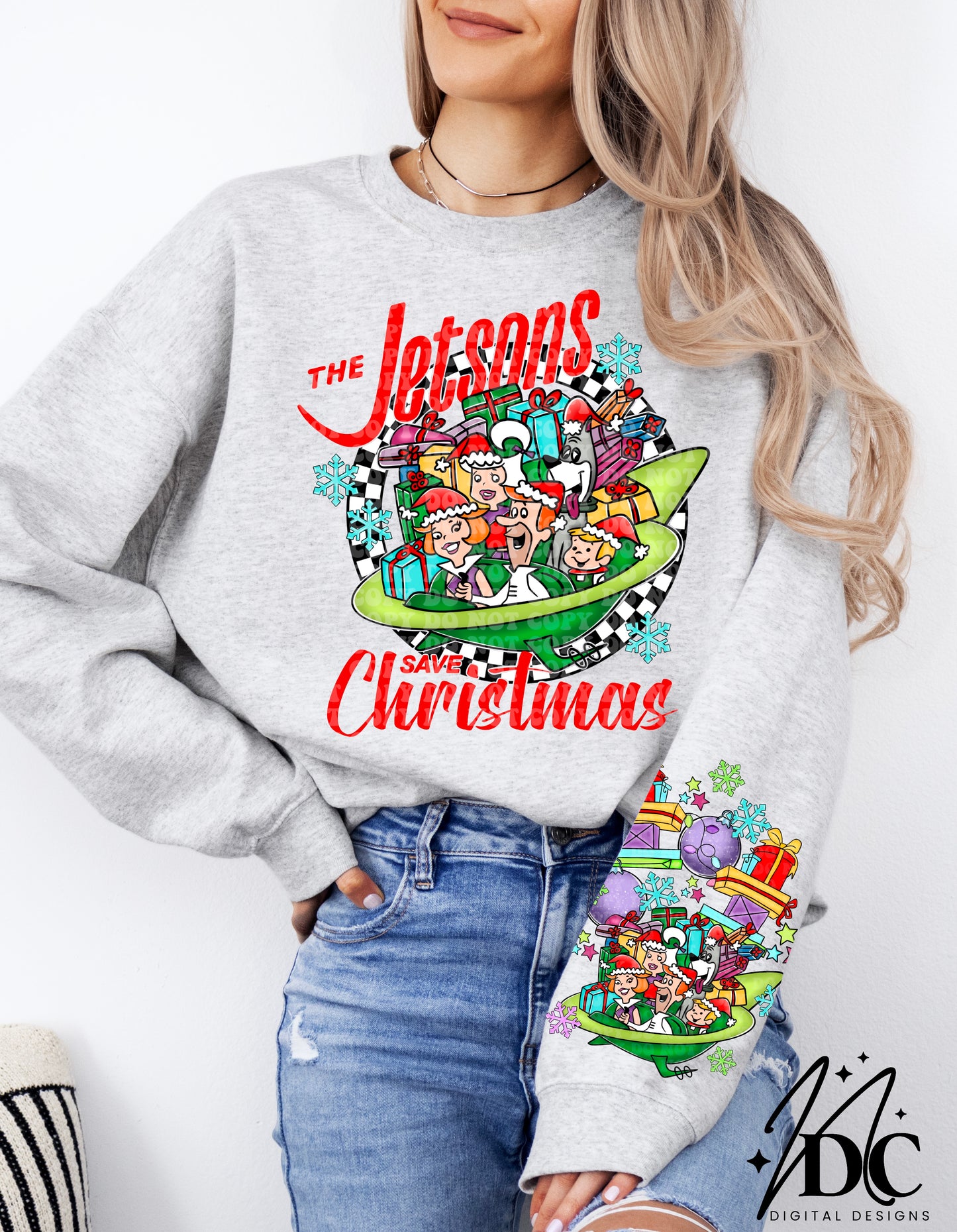 The Jetsons Save Christmas w/Sleeve Digital PNG