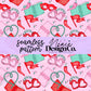 Spicy Book Pink Seamless 2 Scales Digital PNG